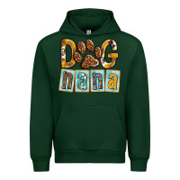 Forest Green Dog Nana with Paw Urban Hoodie - texasbilliewilder