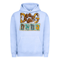 Pigment Grape Ice Dog Nana with Paw Urban Hoodie - texasbilliewilder