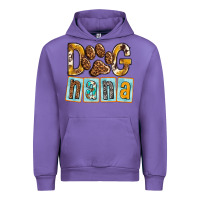 Tulip Dog Nana with Paw Urban Hoodie - texasbilliewilder
