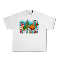 Lunar Rock Tis The Season Christmas With Basketball And Candy Cane Urban Heavy Tee - FaDigitalArtStudio
