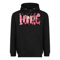 Black breast cancer awareness hope Heavyweight Hoodie - MaliasSmallBusiness