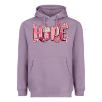 Lavender breast cancer awareness hope Heavyweight Hoodie - MaliasSmallBusiness