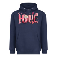 Breast Cancer Awareness Hope Heavyweight Hoodie | Teevron
