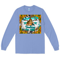 Colony Blue teaching my tribe tumbler Long Sleeve Tee - BundleAndBundleShop