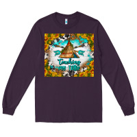 Plum teaching my tribe tumbler Long Sleeve Tee - BundleAndBundleShop