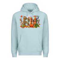 Blue Mist Fall RN Registered Nurse Premium Hoodie - LillyAllenDesigns