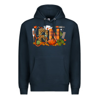 Navy Fall RN Registered Nurse Premium Hoodie - LillyAllenDesigns