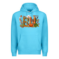 Ocean Blue Fall RN Registered Nurse Premium Hoodie - LillyAllenDesigns