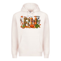 Pale Pink Fall RN Registered Nurse Premium Hoodie - LillyAllenDesigns