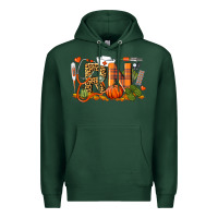 Sports Green Fall RN Registered Nurse Premium Hoodie - LillyAllenDesigns