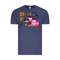 Vintage Denim drink up witches Vintage Tee - CowhideDigitalArt