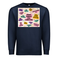 Navy physical therapist daily affirmations Premium Sweatshirt - MaliasSmallBusiness