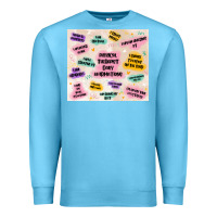 Ocean Blue physical therapist daily affirmations Premium Sweatshirt - MaliasSmallBusiness