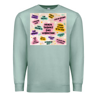 Seafoam physical therapist daily affirmations Premium Sweatshirt - MaliasSmallBusiness