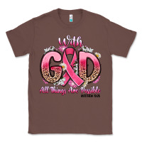 Chestnut breast cancer with god all things are possible Classic Tee - Artiststas