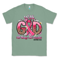 Sage breast cancer with god all things are possible Classic Tee - Artiststas