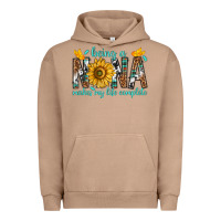 Pigment Burro Being a Nana Makes My Life Complete Urban Hoodie - texasbilliewilder