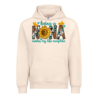 Sandshell Being a Nana Makes My Life Complete Urban Hoodie - texasbilliewilder