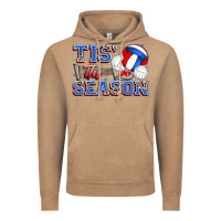 Vintage Coffee tis' the season volleyball Vintage Hoodie - Zillion Design Studio