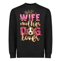 Black wife mother dog lover Heavyweight Sweatshirt - Zillion Design Studio