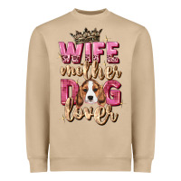 Mushroom wife mother dog lover Heavyweight Sweatshirt - Zillion Design Studio