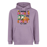 Lavender making memories one campsite at a time Heavyweight Hoodie - MaliasSmallBusiness