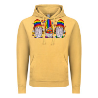 Vintage Mustard pride gnome Vintage Hoodie - JahusDesignShop