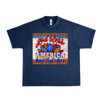 Navy god bless america land that i love Urban Heavy Tee - HRA Design Shop