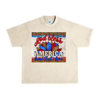 Sandshell god bless america land that i love Urban Heavy Tee - HRA Design Shop