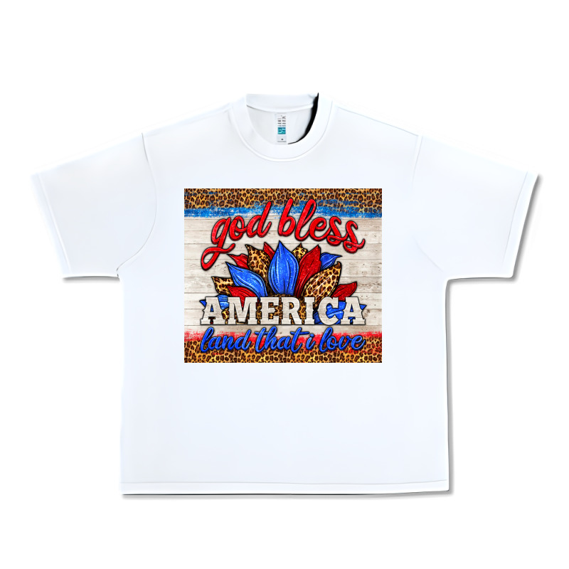 God Bless America Land That I Love Urban Heavy Tee by HRA Design Shop | Teevron
