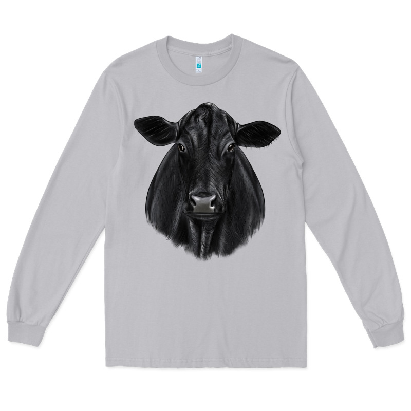 Black Angus Long Sleeve Tee by JahusDesignShop | Teevron