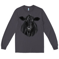 Smoke black angus Long Sleeve Tee - JahusDesignShop