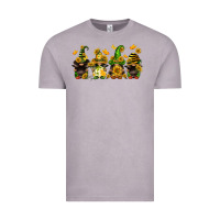 Vintage Zinc sunflower gnomies Vintage Tee - FaDigitalArtStudio