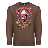 Chestnut mama needs coffee Premium Sweatshirt - MaliasSmallBusiness