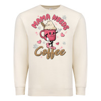 Sandshell mama needs coffee Premium Sweatshirt - MaliasSmallBusiness