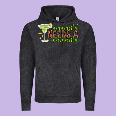 Mamacita Needs A Margarita Mothers Day Vintage Hoodie Designed By Texasbilliewilder