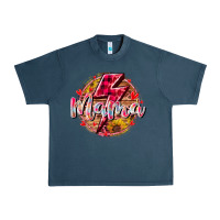 Midnight Navy mama lighting bolt Urban Heavy Tee - RacoonDesign