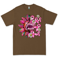Cacao breast cancer sunflower Premium Tee - BarkalooDesign