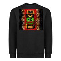 Black Black Heavyweight Sweatshirt - Zillion Design Studio