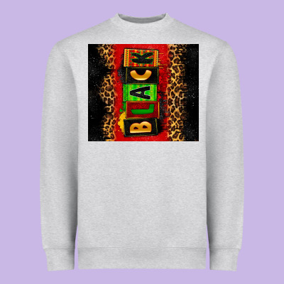 Black Heavyweight Sweatshirt Designed By Zillion Design Studio