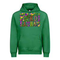 Emerald Mardi saurus Urban Hoodie - NancyCooperArtShop