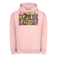 Pigment Salmon Mardi saurus Urban Hoodie - NancyCooperArtShop