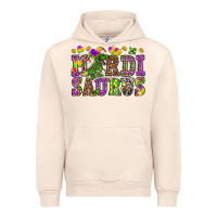 Sandshell Mardi saurus Urban Hoodie - NancyCooperArtShop