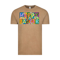 Vintage Coffee happy easter with eggs Vintage Tee - Neo Western