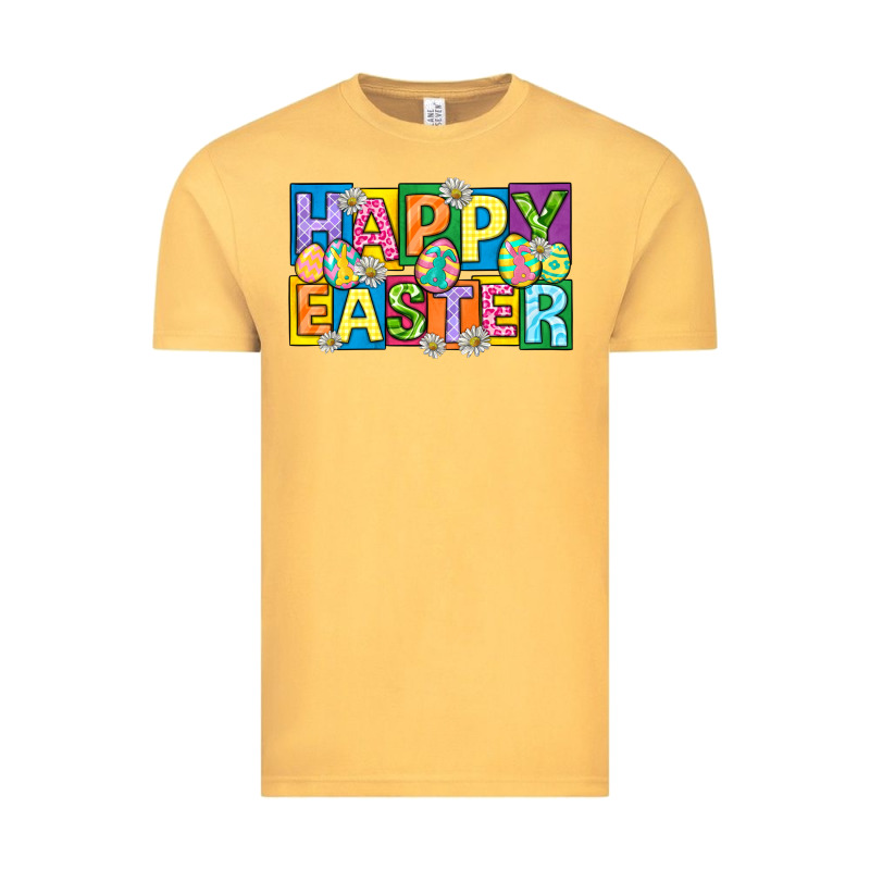 Happy Easter With Eggs Vintage Tee by Neo Western | Teevron
