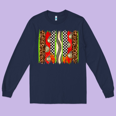 Race Brushstrokes Long Sleeve Tee Designed By Adodesignshop