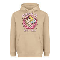 Mushroom cupid co Heavyweight Hoodie - MaliasSmallBusiness