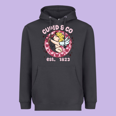 Cupid Co Heavyweight Hoodie Designed By Maliassmallbusiness
