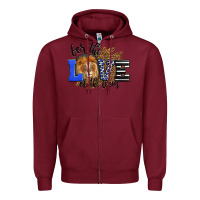 Burgundy For The Love Of The Lions Zipper Hoodie - LillyAllenDesigns