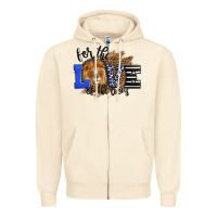 For The Love Of The Lions Zipper Hoodie | Teevron